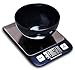 DecoBros Digital Multifunction Kitchen and Food Scale, 11lb Capacity by 0.1oz, Stainless Platform, Elegant Black