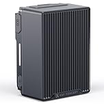 K&F CONCEPT V Mount Battery, 99Wh 6700mAh V-Mount Battery with PD 100W Fast Charging, with Dual D-TAP/USB-A/USB-C/DC/TFT Display/Emergency Light for Camera, Camcorder, Monitor, Video Light, Black