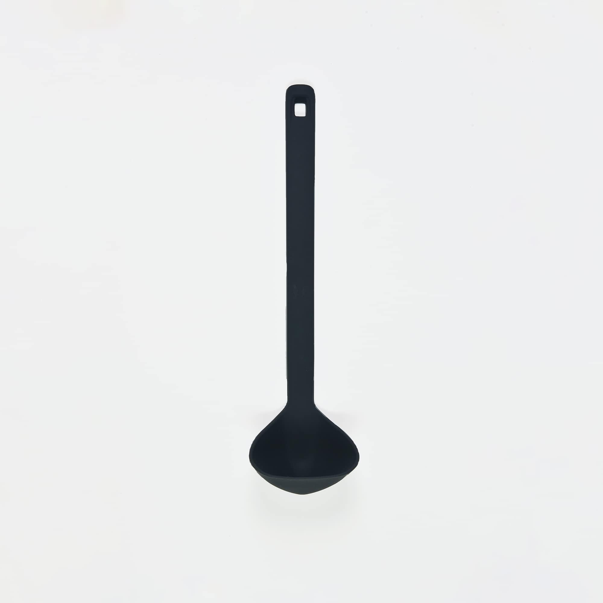 AMT GastrogussAMZN-KUE-080 Silicone Sauce Ladle Large Stainless Steel Core. Silicone-coated, Ergonomic, Stable, Hygienic and Heat Resistant up to 240 °C