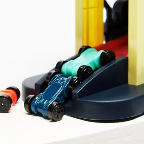 Pista Carrinho Corrida Rampa Radical Infantil Posto garagem