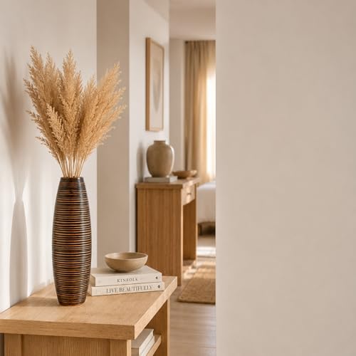 Image of Leewadee Decorative Vase 13 inches Polyresin for Sideboard & Table