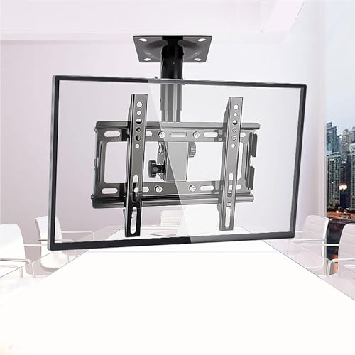 Support de plafond réglable pour téléviseur rotatif à 360 degrés