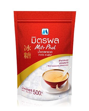 Mitr Phol Rock Sugar 500 Grams (17.6 Oz)
