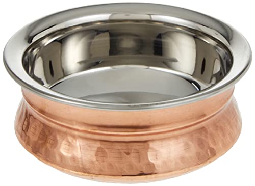 وعاء نحاسي بلا غطاء 13 سم من راج - لون ذهبي TCH001