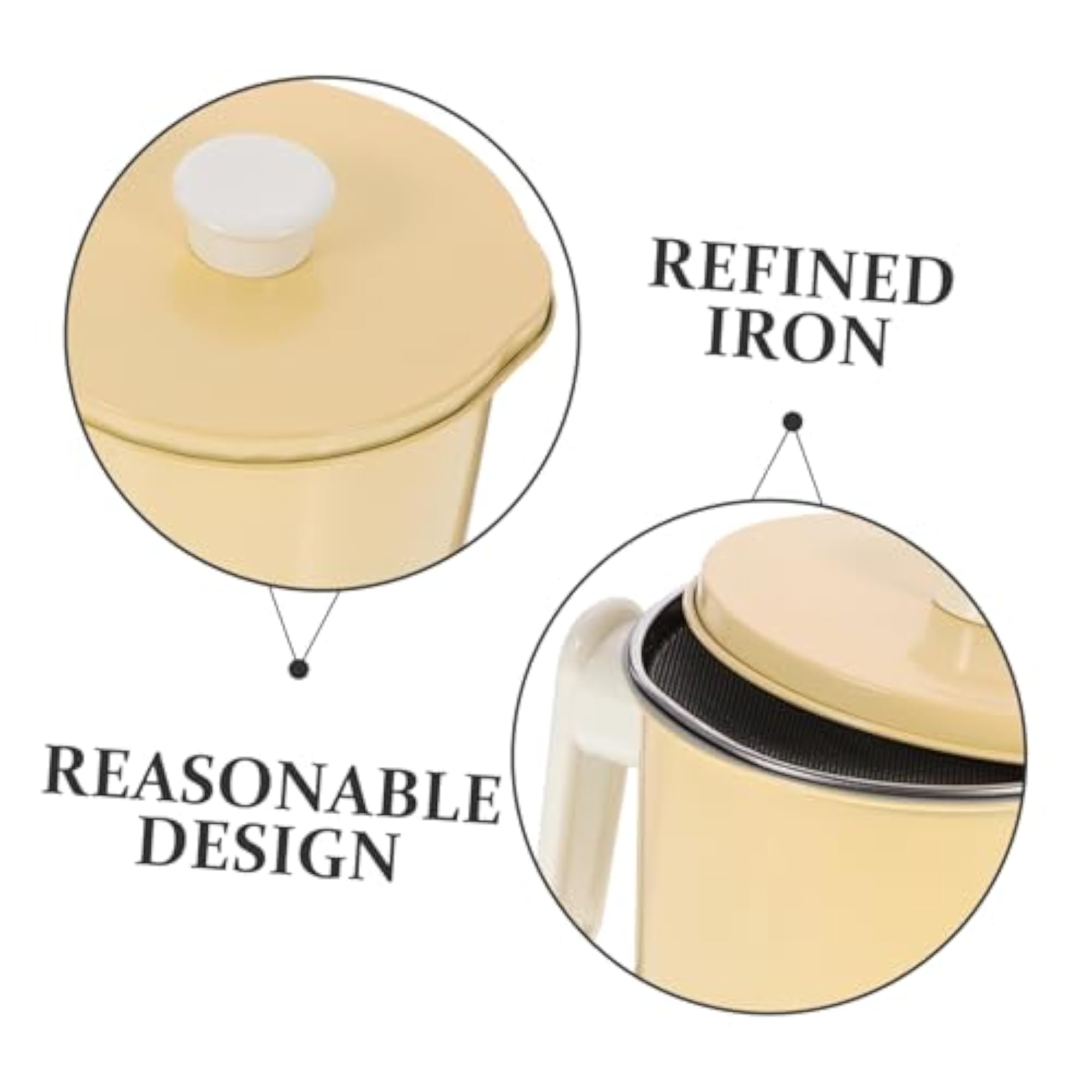 Kitchen Oil Pot Filter Grease Container