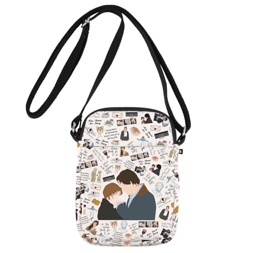 JNIAP Barely Tolerable Crossbody Bag Literature Gifts Pemberley Gifts Pemberley Shoulder Bag You Have Bewitched Me Gifts