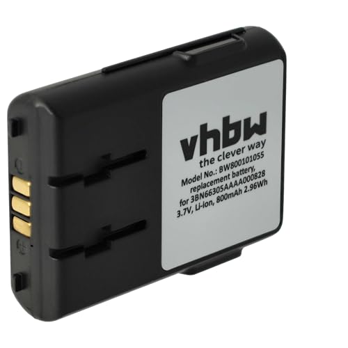 vhbw Batterie Compatible avec Alcatel Mobile 300 DECT, 400 DECT téléphone Fixe sans Fil (800mAh, 3,7V, Li-ION) - Remplacement pour 3BN66305AAAA000828