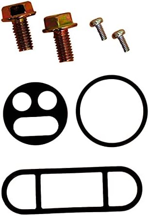 Outlaw Racing OR2471 Fuel Petcock Valve Shut Off Repair Rebuild Kit - Comptabile with KVF400 YZ85