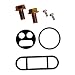 Outlaw Racing OR2471 Fuel Petcock Valve Shut Off Repair Rebuild Kit KVF400 YZ85