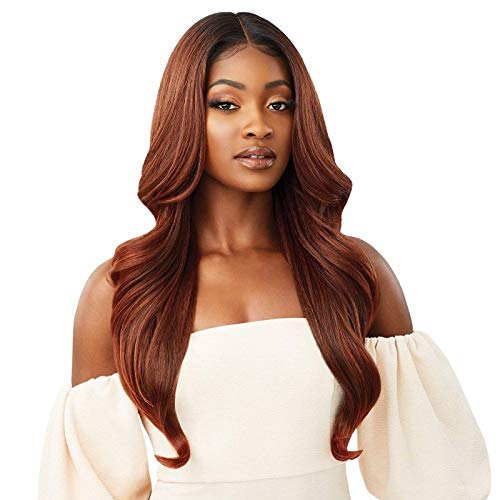 Outre melted Hairline Lace Front Wig Frontal Effect Hairline HD Transparent Lace SERAPHINE (1B)