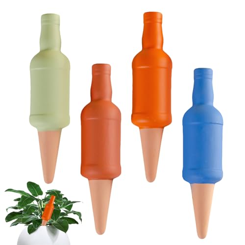 Système d'arrosage goutte à goutte bouteille et diffuseur terre cuite - 2