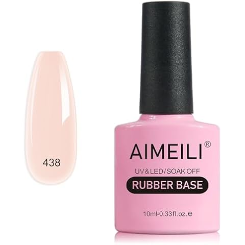 AIMEILI 5 in 1 Rubber Base Gel Nail Polish Cover