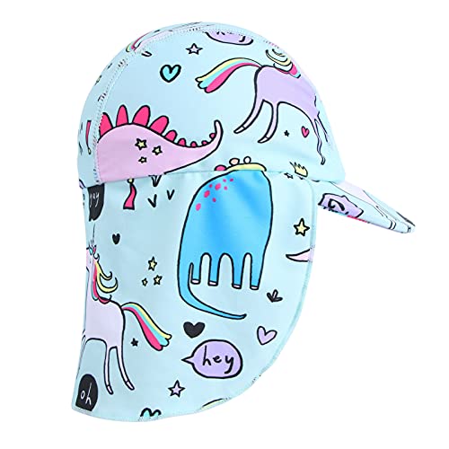 Image of XFGIRLS Baby /Toddler Girls Swimsuit Long Sleeve One-Piece Bathing Suit Rash Guard