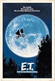  E.T. The Extra-Terrestrial Lot de 20 affiches de film extraterrestrial 61 x 91,5 cm + 1 paquet de tesa Powerstrips®