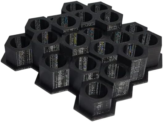 Miniatura 2 de Exhibición de mármol de varios niveles con capacidad para 20 canicas - Soportes de exhibición de mármol de 58" - Exhibición de esfera