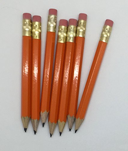 Lápices Half con Borrador Naranja, Caja x72 miniatura 3