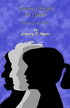 Paperback Famous People in Cipher: Novice-Level Puzzles Book