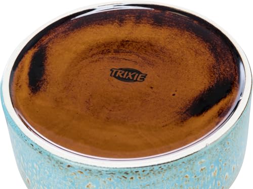 Trixie - Mangeoire pour Chien en céramique, 0,4 l/ø 13 cm., Bleu – vue 2