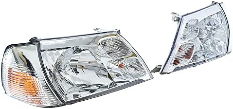 10 / 16系 グランド ハイエース 純正 タイプ クリア ヘッド ライト 左右