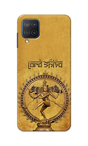 Image of PRINTFIDAA Lord Shiva As Nataraj Printed Designer Hard Case for Samsung Galaxy A12 Back Cover -(e) RPM1004