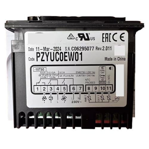 PZYUCOEW01 Thermostat with Sensor, Industrial Temperature Control Switch, Precise Thermal Regulation for HVAC and Electronic Equipment
