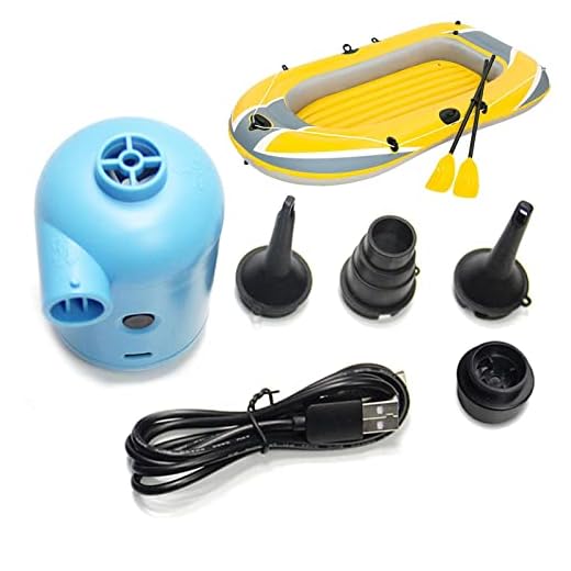 Bomba elétrica | Bombas Deflatoras Infladoras Portáteis com 3 Bicos,Adequado para piscina inflável, ar, leve e mini, recarregável por