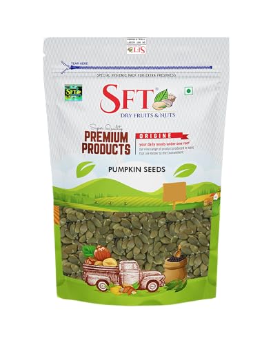 Image of SFT Pumpkin Seeds 500g - AAA Grade Seeds for Eating | Protein Rich Seeds | Healthy Diet Snacks | Rich in Protein