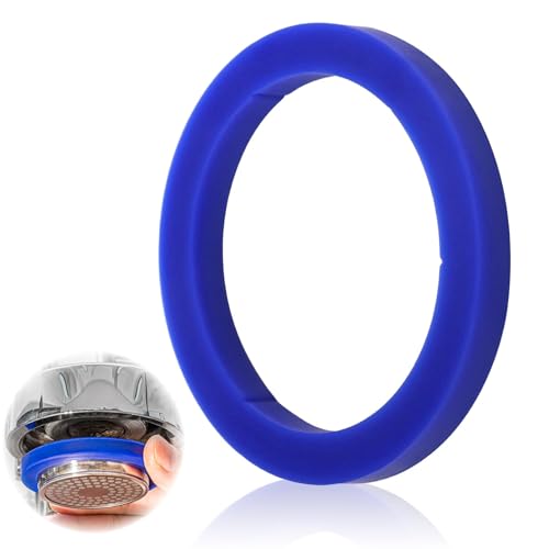 Junta de Culata de Silicona E61 (azul) ø 73 x ø 57 x 8,5 mm - Accesorio de para Cafeteras Espresso con Grupo de Preparación E61 - Silicona de Grado Alimenticio sin BPA