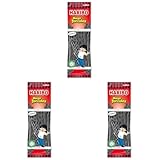 Haribo - Mega Torcidas, Sabor Regaliz, 200 gr (Paquete de 3)