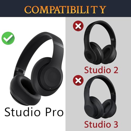 SOULWIT Full Cooling Earpads for Beats Studio Pro - Black by SOULWIT - Used condition - Image 2