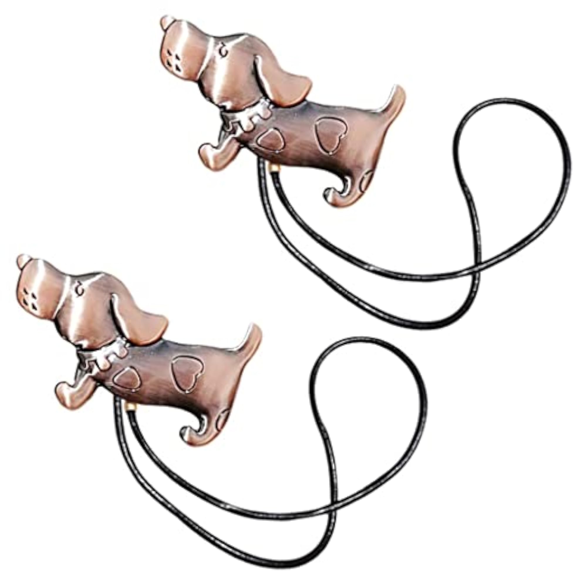 Magnetic Curtain Tie Backs Holdbacks Buckle Clips Rope Strap Copper