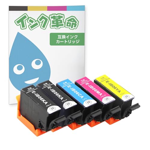 Amazon.co.jp: 【インク革命】 EPSON用 IB06CL5A 互換インク 5本パック