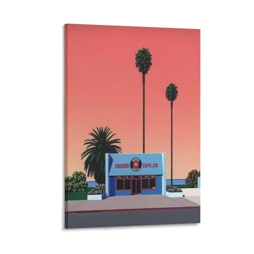 永井博 ポスター (3) 壁飾り バスルーム 寝室装飾 油彩画 ウォールアート 素晴らしいギフト24x36inch(60x90cm)