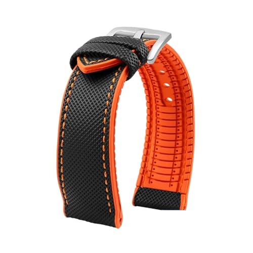 uCgO IK IWC }[NΉ iC CG[ o[{g EHb`Xgbv 20mm 22mm 23 24mm Xgbv Y h Xgoh EHb`oh(Black Orange silverA,19mm)
