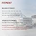 RED WOLF H8 H9 H11 880 881 Female Adapter Wire Connector Replace OEM Headlight Fog Light Wiring Harness Retrofit Pigtail for Toyota GMC Chevy Honda Jeep Ford Dodge Bulb LED Headlamp Universal Fit