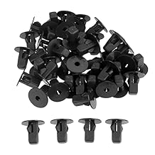 50PCS برغي جروميت التجنيب،درابزين اينر ويلهاوس اينر كليبس، نايلون الجوز التجنيب استبدال لتويوتا 90189-06013 K55 كامري كورولا هايلاندر تندرا تاكوما سيكويا