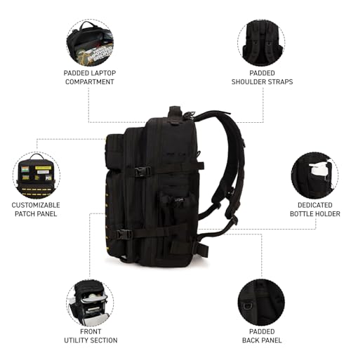 Image of MuscleBlaze Tactical Backpack, 45L
