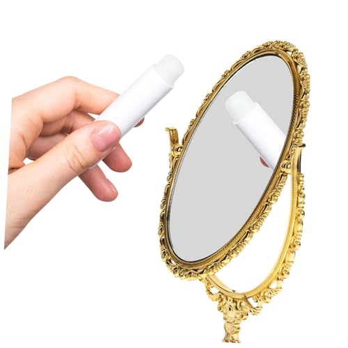 Espejo de Maquillaje Ovalado Vintage Dorado IMIKEYA miniatura 6