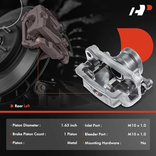 A-Premium Rear Left Driver Disc Brake Caliper with Bracket by A-premium - Used condition - Image 2