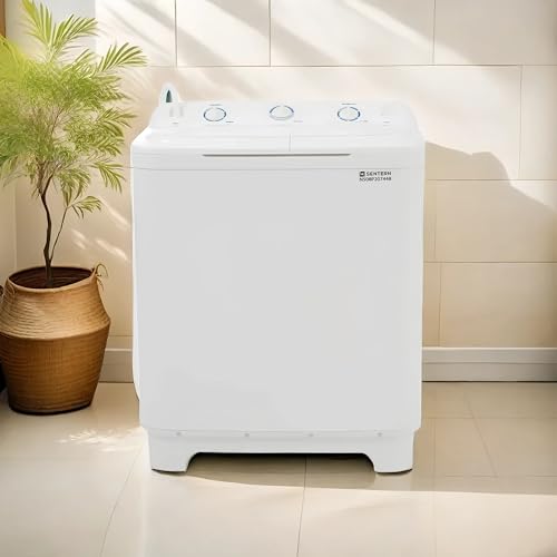 二槽式縦型洗濯機 洗濯8kg脱水5.5kg 大容量家庭用 コンパクト設計 タイマー機能搭載 ホワイト 76x415x94cm ABS素材 1-3人家族向け 短時間洗浄可能 PSE認証済み