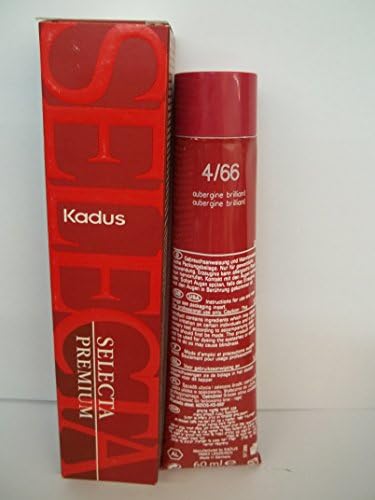 Kadus Selecta Premium Permanent Cream Hair Coloring Cream - 2 Fl. Oz. Tube - 4/56 Red Tango
