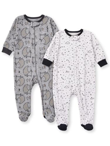 Image of TuddyBuddy 100% Cotton Multi Color Zipper Romper Sleepsuit /Romper /Jumpsuit for Baby Boy & Baby Girl