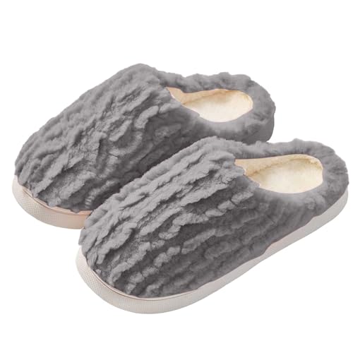 Chaussons hiver femme douillets pour retrouver le bonheur d'un foyer chaleureux