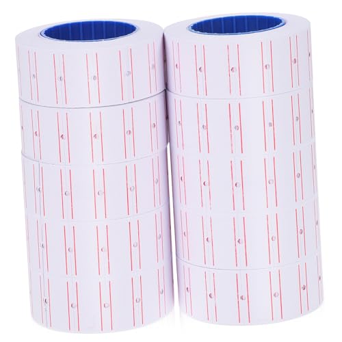VILLCASE 550 Stickers Roll Retail Label Paper Marking Labels for Supermarket Pricing