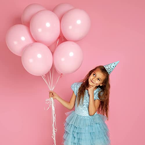 Rubfac RUBFAC2022060701 Pink Balloons 129Pcs Pastel Pink Balloons Different Sizes 18 12 10 5 Inch Light Pink Balloons thumb #5