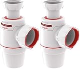 siphon cuisine inox Installation simple et polyvalente : Conçu pour une installation facile, le siphon s'adapte à la plupart des éviers standard, offrant une solution polyvalente pour les nouvelles installations ou les remplacements