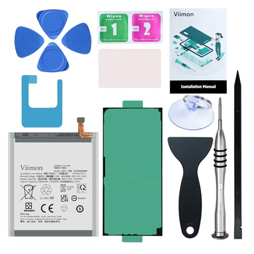 Viimon for S24 Ultra Battery Replacement Kits (New Upgraded) Compatible with Samsung Galaxy S24 Ultra SM-S928 All Models with Adhesive, Installation Manual and Repair Tool Kits