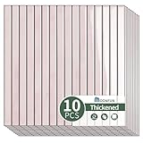 10-Sheet Upgraded Thick Peel and Stick Kitchen Backsplash Tiles,Waterproof Premium Self-Adhesive Wall Tile Stick on Backsplash for Kitchen,Bathroom and Fireplace(Pink,12