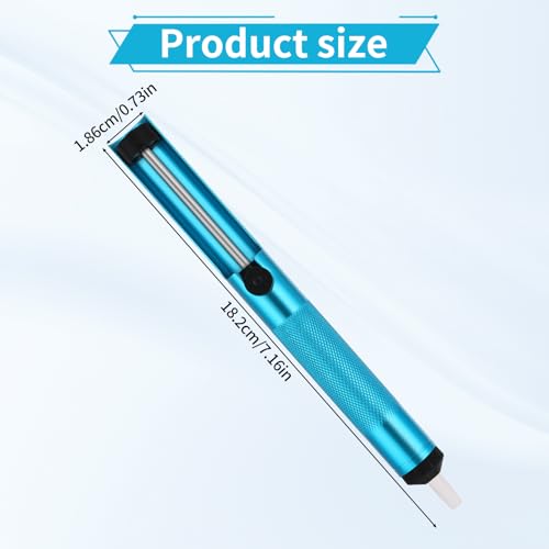 Image of 2 Pcs Desoldering Tool for Engineer, Solder Sucker Desoldering Pump Vacuum Pump Solder Removal Tool Solder Remover Soldering Sucker Tool for Solder Removing