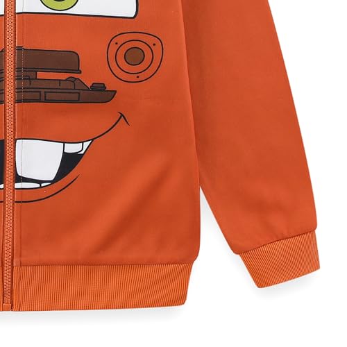 Disney Cars Mater Boys Full Zip Up Hoodie for Toddler and Big Kids4